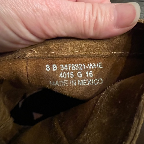 Frye Cara Size 8 Booties Suede Brown EUC women’s - Picture 8 of 10